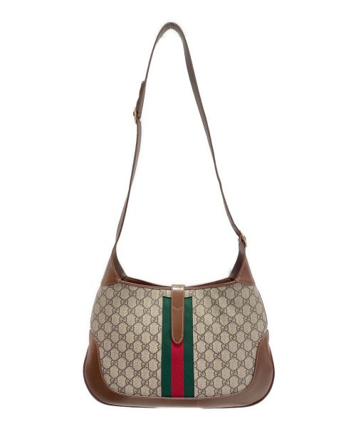 GUCCI（グッチ）GUCCI (グッチ) GGスプリームワンショルダーバッグ ブラウン サイズ:-の古着・服飾アイテム