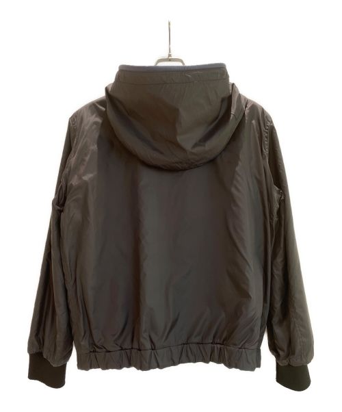 Salvatore Ferragamo（サルヴァトーレ フェラガモ）Salvatore Ferragamo (サルヴァトーレ フェラガモ) レザージャケット ネイビー サイズ:48の古着・服飾アイテム