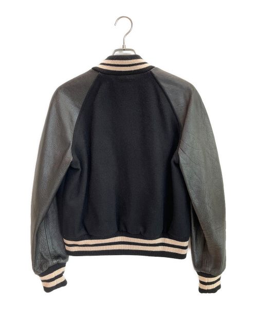 GUCCI（グッチ）GUCCI (グッチ) フェルトレザーボンバージャケット ブラック サイズ:46 未使用品の古着・服飾アイテム