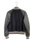 GUCCI (グッチ) フェルトレザーボンバージャケット ブラック サイズ:46 未使用品：198000円