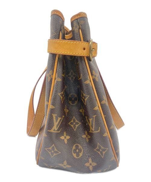 LOUIS VUITTON（ルイ ヴィトン）LOUIS VUITTON (ルイ ヴィトン) ショルダートートバッグ ブラウンの古着・服飾アイテム