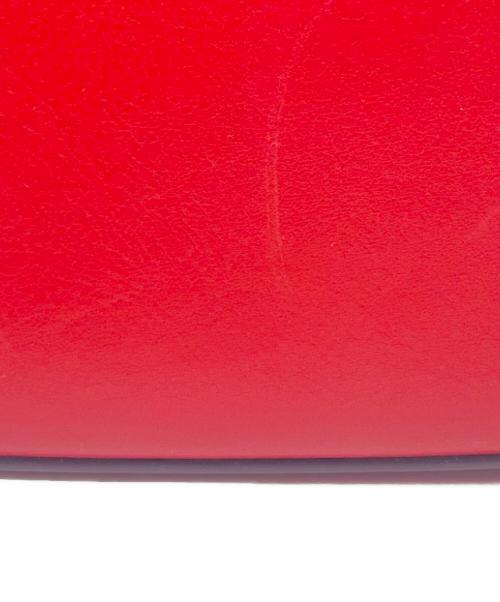 J&M DAVIDSON（ジェイ＆エム デヴィッドソン）J&M DAVIDSON (ジェイ＆エム デヴィッドソン) チェーンショルダーバッグ ミニ ペブル レッドの古着・服飾アイテム