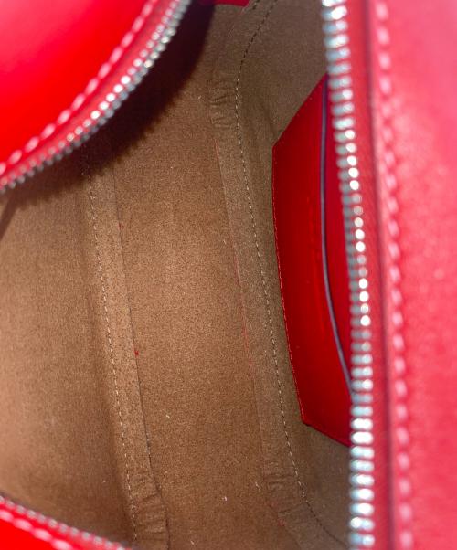 J&M DAVIDSON（ジェイ＆エム デヴィッドソン）J&M DAVIDSON (ジェイ＆エム デヴィッドソン) チェーンショルダーバッグ ミニ ペブル レッドの古着・服飾アイテム