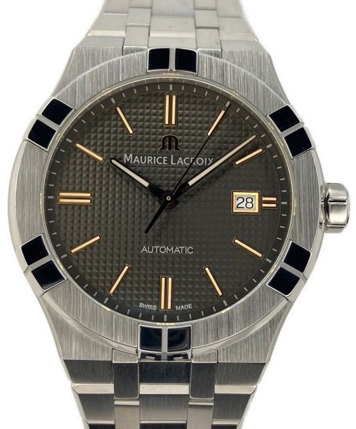 MAURICE LACROIX（モーリス・ラクロア）MAURICE LACROIX (モーリス・ラクロア) アイコン オートマティック グレー サイズ:42mmの古着・服飾アイテム