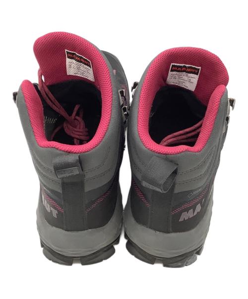 MAMMUT（マムート）MAMMUT (マムート) トレッキングシューズ グレー×ピンク サイズ:23.5cmの古着・服飾アイテム