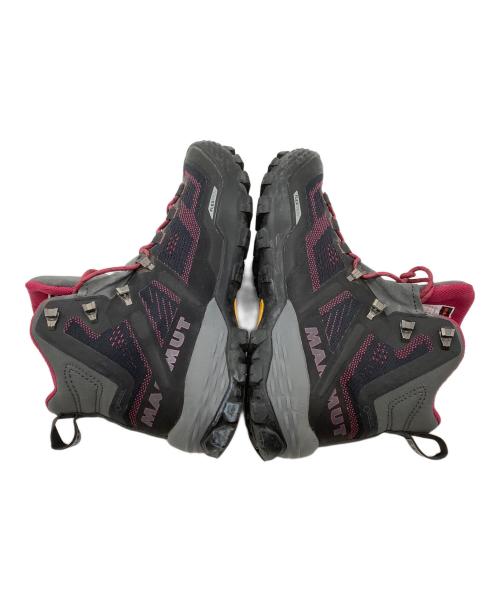 MAMMUT（マムート）MAMMUT (マムート) トレッキングシューズ グレー×ピンク サイズ:23.5cmの古着・服飾アイテム