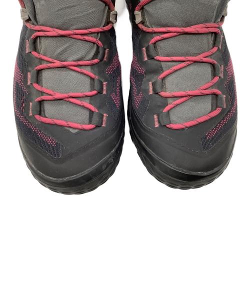 MAMMUT（マムート）MAMMUT (マムート) トレッキングシューズ グレー×ピンク サイズ:23.5cmの古着・服飾アイテム