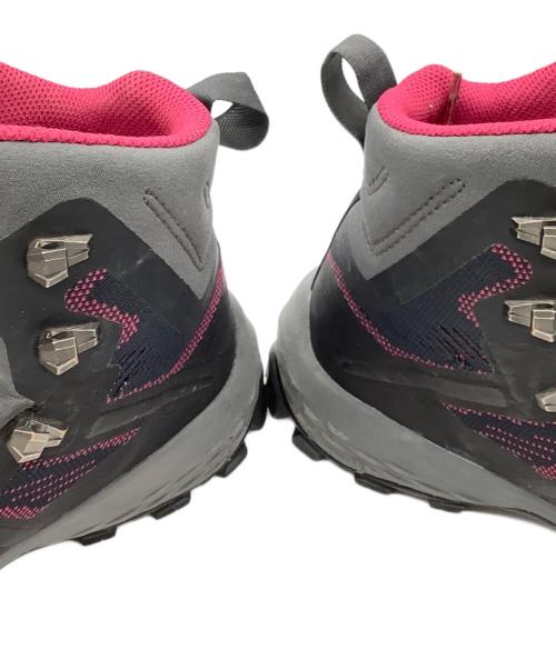 MAMMUT（マムート）MAMMUT (マムート) トレッキングシューズ グレー×ピンク サイズ:23.5cmの古着・服飾アイテム