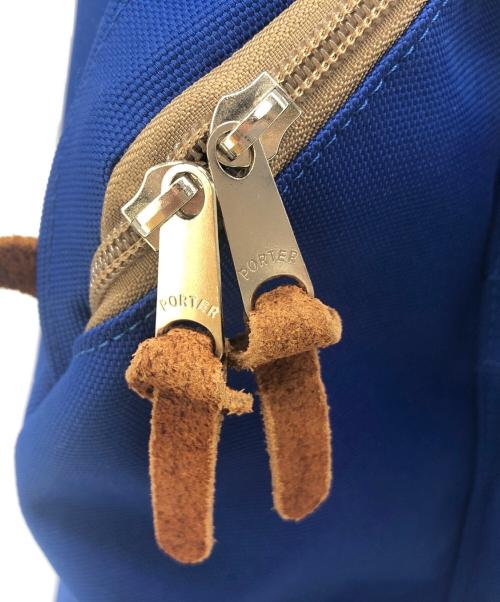 PORTER（ポーター）PORTER (ポーター) KAPTAIN SUNSHINE (キャプテンサンシャイン) スタンダードデイパック ブルーの古着・服飾アイテム