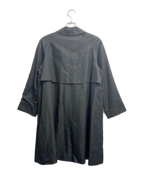 Burberry's（バーバリー）Burberry's (バーバリーズ) 比翼コート ブラック サイズ:SIZE 7ARの古着・服飾アイテム