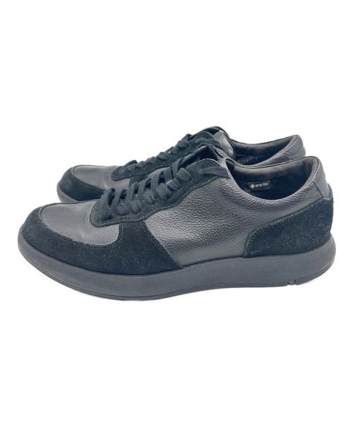 asics（アシックス）asics (アシックス) レザースニーカー / ランウォーク ブラック サイズ:25.5cm　の古着・服飾アイテム