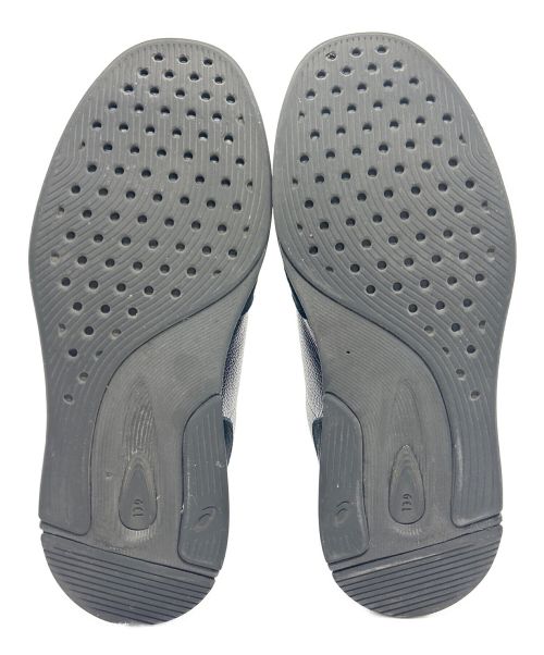 asics（アシックス）asics (アシックス) レザースニーカー / ランウォーク ブラック サイズ:25.5cm　の古着・服飾アイテム