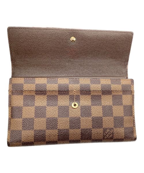 LOUIS VUITTON（ルイ ヴィトン）LOUIS VUITTON (ルイ ヴィトン) 長財布 / ダミエ ポルトフォイユ・インターナショナルの古着・服飾アイテム