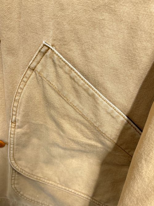 L.L.Bean（エルエルビーン）L.L.Bean (エルエルビーン) 80‘sダック地ワークコート ブラウン サイズ:Lの古着・服飾アイテム