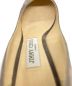 中古・古着 JIMMY CHOO (ジミーチュウ) スウェードヒールパンプス グレー サイズ:23.5㎝：5000円
