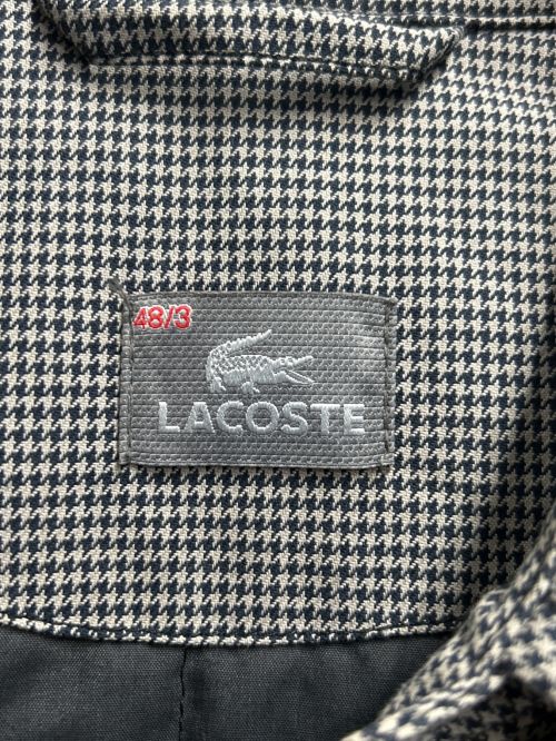 LACOSTE（ラコステ）LACOSTE (ラコステ) ブルゾン グレー サイズ:SIZE 48の古着・服飾アイテム