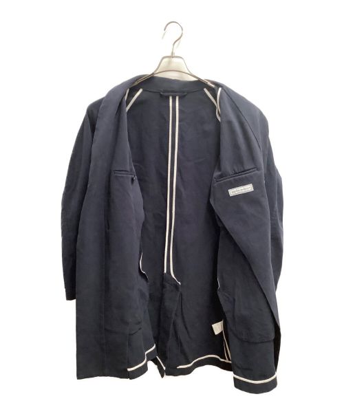 UNIVERSAL PRODUCTS.（ユニバーサルプロダクツ）UNIVERSAL PRODUCTS. (ユニバーサルプロダクツ) ショールカラーダブルコート ネイビー サイズ:Lの古着・服飾アイテム