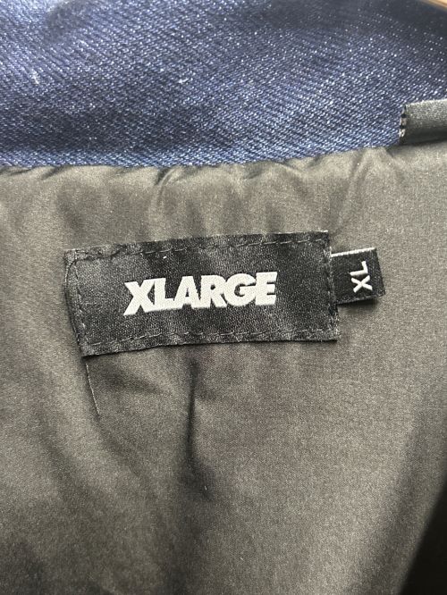 X-LARGE（エクストララージ）X-LARGE (エクストララージ) デニムチームジャケット インディゴ サイズ:XLの古着・服飾アイテム