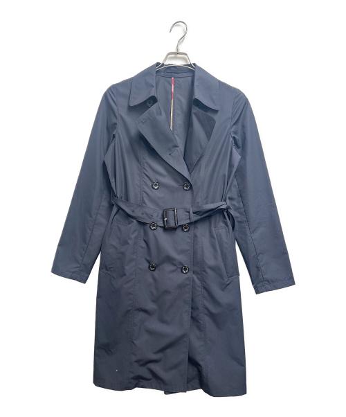 BLUE LABEL CRESTBRIDGE（ブルーレーベルクレストブリッジ）BLUE LABEL CRESTBRIDGE (ブルーレーベルクレストブリッジ) トレンチコート ネイビー サイズ:Lの古着・服飾アイテム