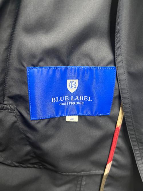 BLUE LABEL CRESTBRIDGE（ブルーレーベルクレストブリッジ）BLUE LABEL CRESTBRIDGE (ブルーレーベルクレストブリッジ) トレンチコート ネイビー サイズ:Lの古着・服飾アイテム