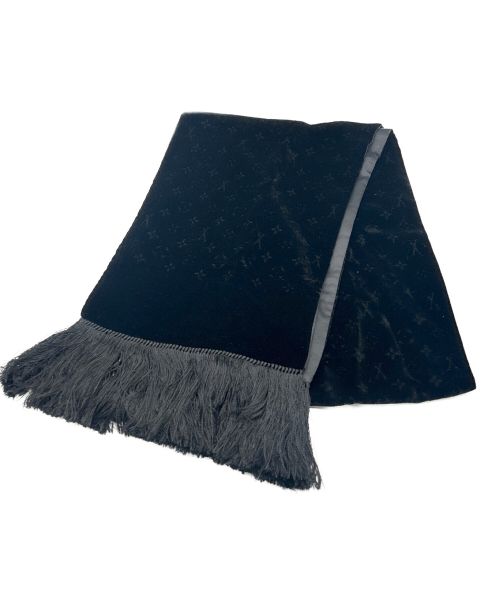 LOUIS VUITTON（ルイ ヴィトン）LOUIS VUITTON (ルイ ヴィトン) ベロアストール ブラックの古着・服飾アイテム