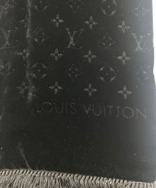 LOUIS VUITTON（ルイ ヴィトン）LOUIS VUITTON (ルイ ヴィトン) ベロアストール ブラックの古着・服飾アイテム