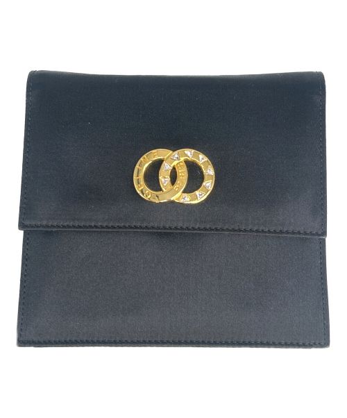 CELINE（セリーヌ）CELINE (セリーヌ) ショルダーバッグ / ダブルサークル ブラックの古着・服飾アイテム