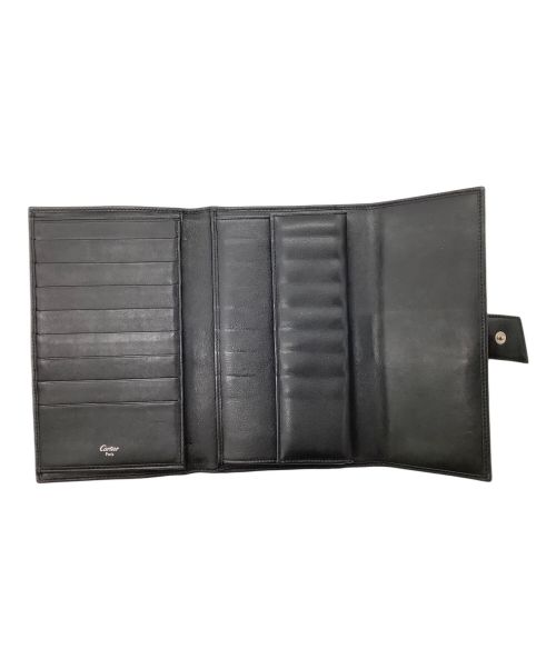 Cartier（カルティエ）Cartier (カルティエ) 3つ折り財布 ブラックの古着・服飾アイテム