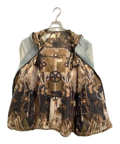 BURBERRY LONDON（バーバリーロンドン）BURBERRY LONDON (バーバリー ロンドン) リバーシブルナイロンジャケット ブラウン サイズ:Mの古着・服飾アイテム