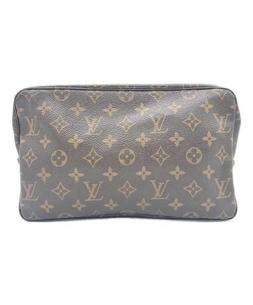 LOUIS VUITTON（ルイ ヴィトン）LOUIS VUITTON (ルイ ヴィトン) コスメポーチ ブラウンの古着・服飾アイテム