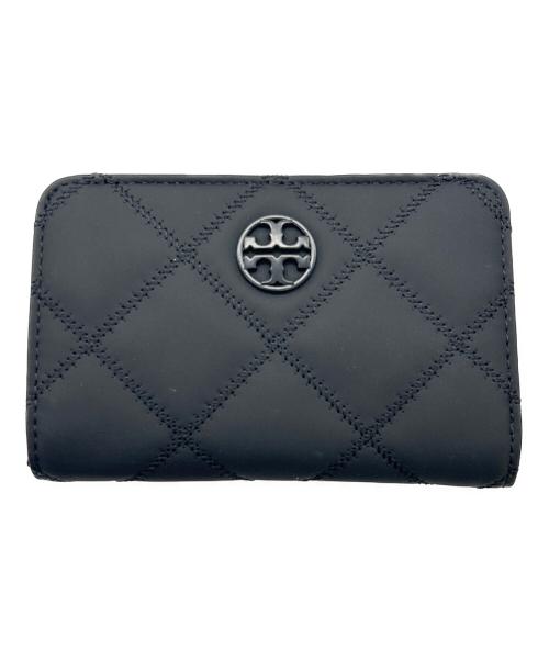 TORY BURCH（トリーバーチ）TORY BURCH (トリーバーチ) キルティングウォレット ブラックの古着・服飾アイテム