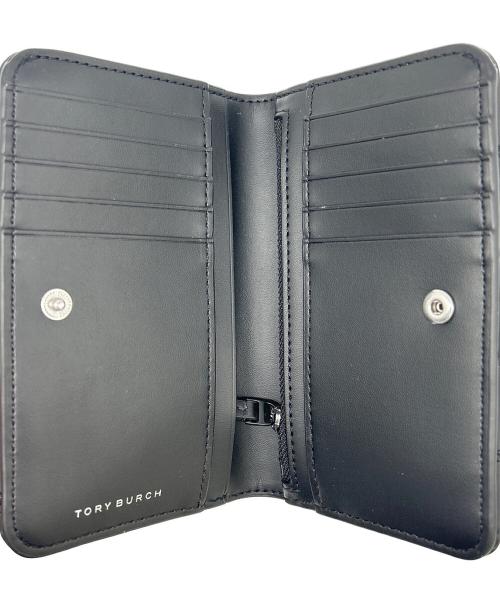 TORY BURCH（トリーバーチ）TORY BURCH (トリーバーチ) キルティングウォレット ブラックの古着・服飾アイテム