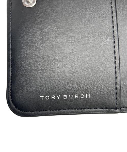 TORY BURCH（トリーバーチ）TORY BURCH (トリーバーチ) キルティングウォレット ブラックの古着・服飾アイテム