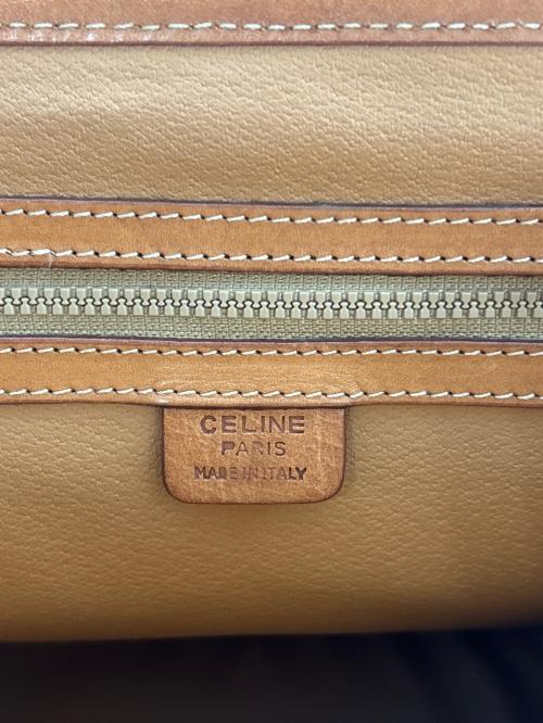 CELINE（セリーヌ）CELINE (セリーヌ) ハンドバッグ ブラウンの古着・服飾アイテム