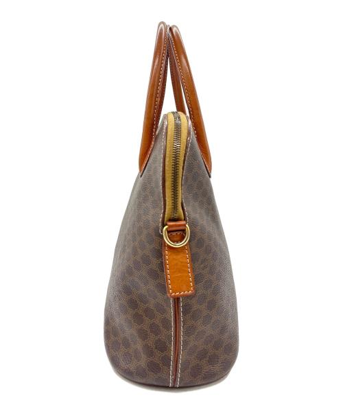 CELINE（セリーヌ）CELINE (セリーヌ) ハンドバッグ マカダム ブラウンの古着・服飾アイテム