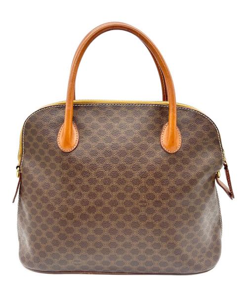 CELINE（セリーヌ）CELINE (セリーヌ) ハンドバッグ マカダム ブラウンの古着・服飾アイテム