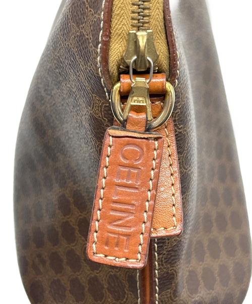 CELINE（セリーヌ）CELINE (セリーヌ) ハンドバッグ マカダム ブラウンの古着・服飾アイテム
