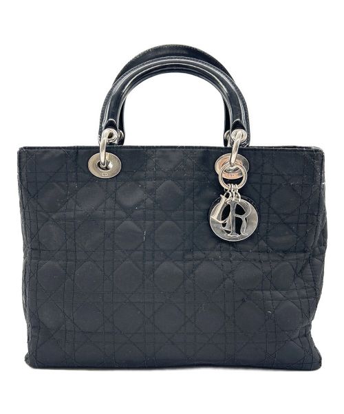 Christian Dior（クリスチャン ディオール）Christian Dior (クリスチャン ディオール) ハンドバッグ / レディディオール RU 1011 ブラックの古着・服飾アイテム