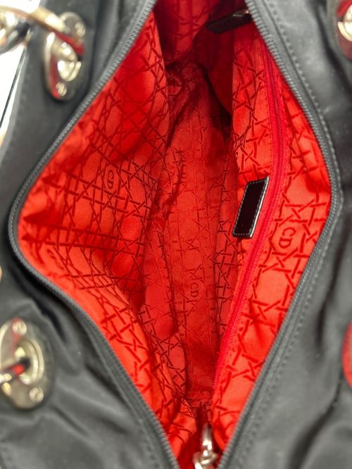 Christian Dior（クリスチャン ディオール）Christian Dior (クリスチャン ディオール) ハンドバッグ / レディディオール RU 1011 ブラックの古着・服飾アイテム