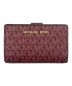 MICHAEL KORS（マイケルコース）の古着「2つ折り財布」｜ボルドー