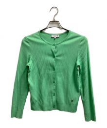 MACKINTOSH LONDON（マッキントッシュ ロンドン）の古着「リブカーディガン」｜ライトグリーン