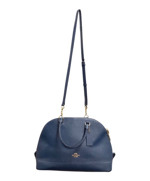 COACH（コーチ）COACH (コーチ) トートバッグ ブルーの古着・服飾アイテム