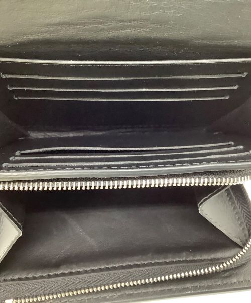 LOUIS VUITTON（ルイ ヴィトン）LOUIS VUITTON (ルイ ヴィトン) 2つ折り財布 / マヒナ ポルトフォイユ・イリス コンパクト ブラックの古着・服飾アイテム