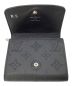 中古・古着 LOUIS VUITTON (ルイ ヴィトン) 2つ折り財布 / マヒナ ポルトフォイユ・イリス コンパクト ブラック：32000円