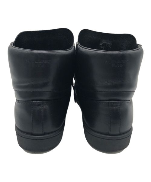 Saint Laurent Paris（サンローランパリ）Saint Laurent Paris (サンローランパリ) ハイカットスニーカー ブラック サイズ:23㎝の古着・服飾アイテム