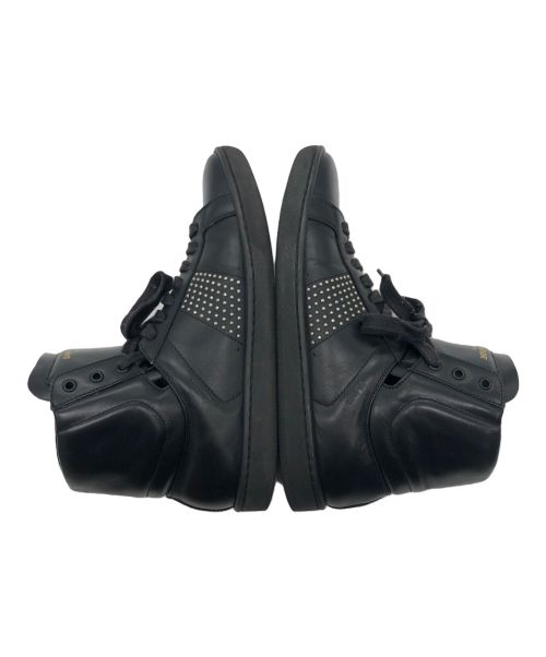 Saint Laurent Paris（サンローランパリ）Saint Laurent Paris (サンローランパリ) ハイカットスニーカー ブラック サイズ:23㎝の古着・服飾アイテム