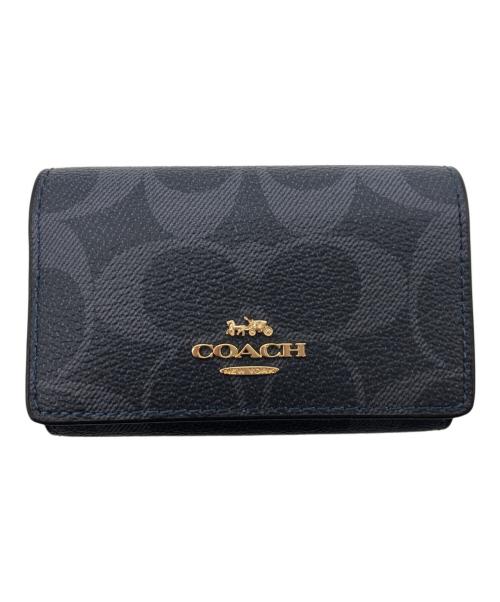 COACH（コーチ）COACH (コーチ) キーケース ネイビーの古着・服飾アイテム