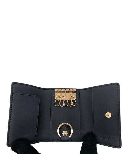 COACH（コーチ）COACH (コーチ) キーケース ネイビーの古着・服飾アイテム