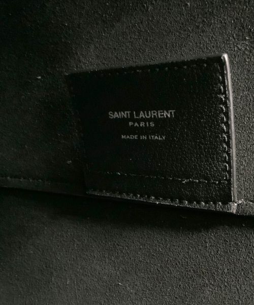 Saint Laurent Paris（サンローランパリ）Saint Laurent Paris (サンローランパリ) サウス トートバッグ ブラックの古着・服飾アイテム