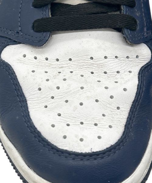 NIKE（ナイキ）NIKE (ナイキ) ローカットスニーカー ネイビー×ホワイト サイズ:US 8.5の古着・服飾アイテム